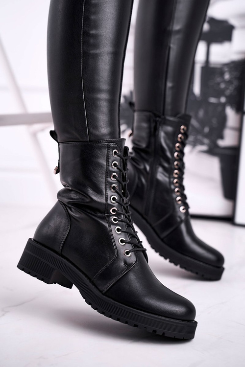Women's Boots Black Support Me