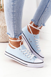 Women's Classic Sneakers Light Blue Omerta 