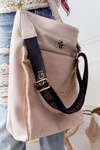 Shopper Shoulder Bag LAURA BIAGGI Beige