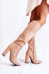 Classic Boots On A Post Nude Mayra