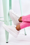 Women's Sport Shoes On The Platform White Eliso