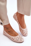 Women's Awning Shiny Ballet Flats Rose Visionary