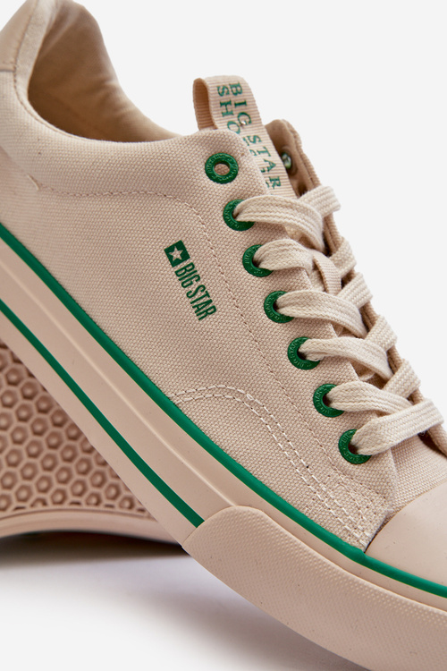 Men's Low Sneakers Big Star NN174006 Beige
