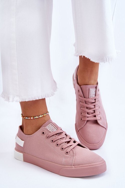 Women's Low Sneakers Big Star LL274040 Pink