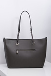 Women's Large Grey Classic Handbag