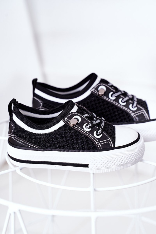 Children's Airy Sneakers Black Kids Club