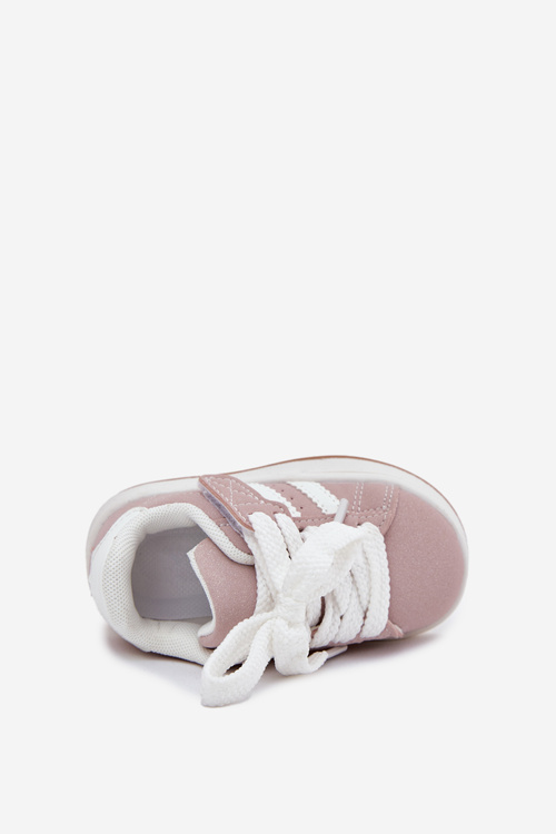 Dziecięce Sneakersy Buty Sportowe Różowe Zerisa