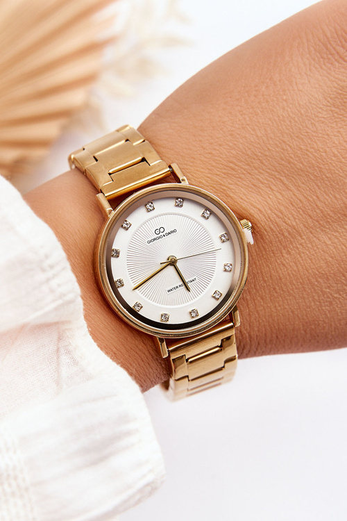 Women's Waterproof Watch Giorgio&Dario Gold 