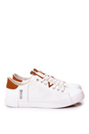 Men's Leather Sneakers Big Star GG174025 White