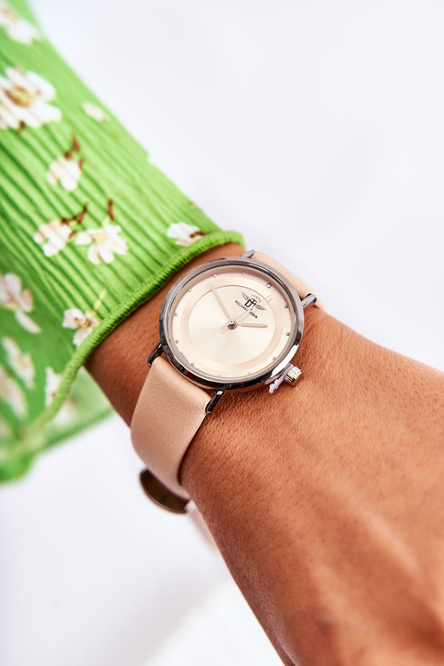 Women's watch Michael John Paule Silver-Beige