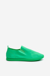 Tenisówki Trampki Damskie Slip-On Zielone Lovinia