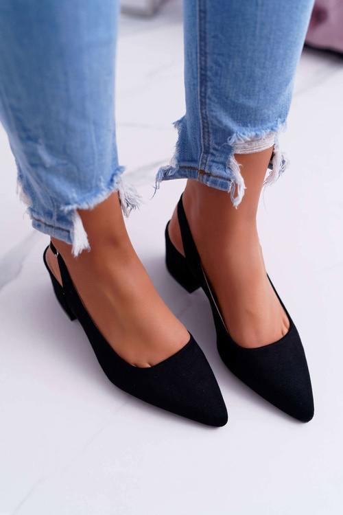 Women's Stiletto pumps Black Contrail