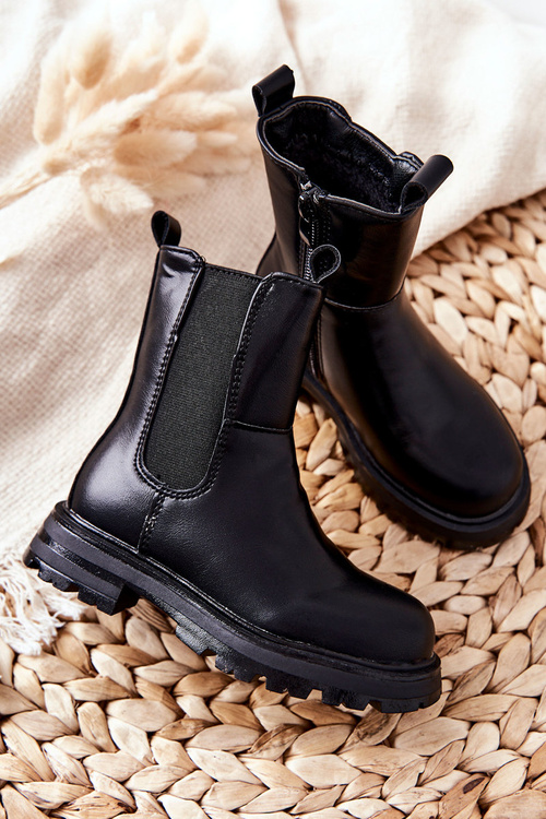 Children's Boots Insulated Black Alanya