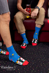 Rainbow Socks For the Entertainment Fan 3 Pairs