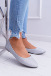 Glitter Ballerinas Silver Tiffy