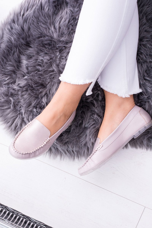 Sergio Leone Women's Pink Irmany Mokassins