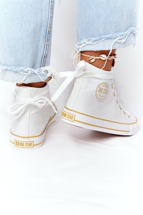 Women's High Sneakers Big Star HH274450 White