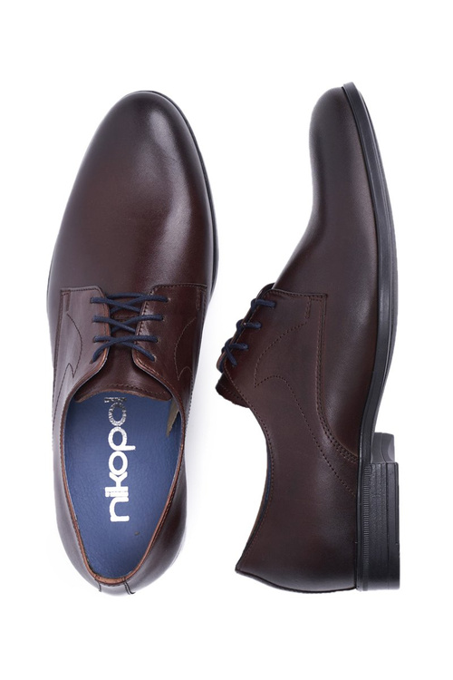 Men's Casual Leather Half Boots Nikopol Brown 1735