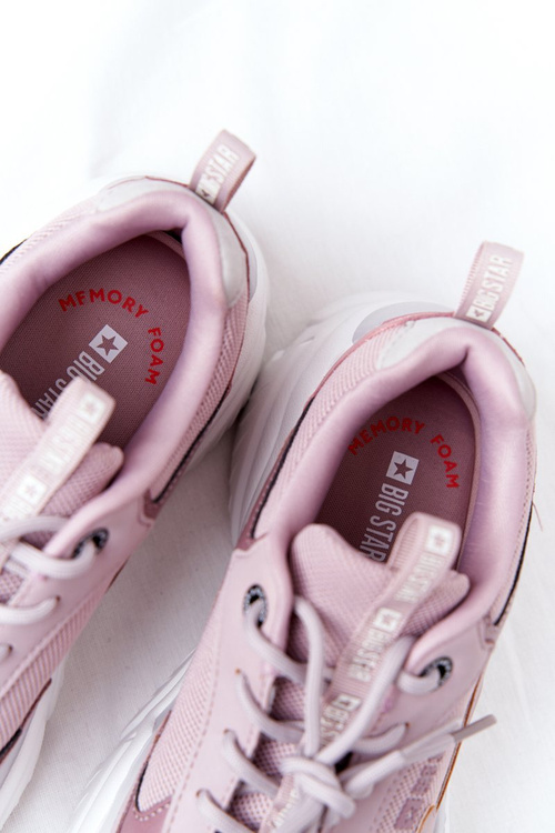 Women's Sneakers Memory Foam Big Star HH274258 Purple
