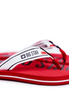 Men's Slides Flip flops Big Star Red FF274A451