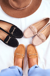 Women's Suede Moccasins Camel Dive