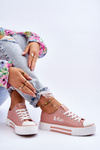 Women's Sneakers On The Platform Lee Cooper LCW-23-31-1804L Pink
