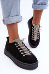Women's Dazzled Jet Sports Shoes Black Ecea