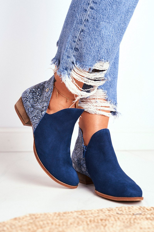 Women's Leather Boots Maciejka Pomegranate 04091-47