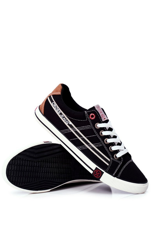 Men's Sneakers Cross Jeans Black FF1R4041C