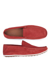 Men's GOE Red Nubuck Moccasins FF1N3055