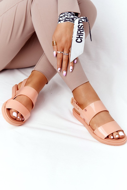 Pachnące Gumowe Sandaly Eco Friendly ZAXY HH285164 Pomarańczowe