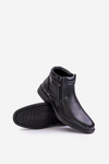 Men's Boots With Insulation Eco Leather Black Lilari