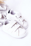 Children's Sneakers With Velcro White-Navy California