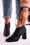 Women’s boots on high heel Sergio Leone black BT497