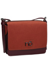 Maroon Women's Handbag Nobo Letter Bag NBAG-F2330-C005