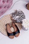 Women's Black Prius Sandals