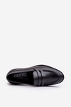 Men's Leather Loafers Zazoo 1570/1 Black