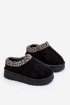 Children's Slip-on Slippers Insulated Black Olivane