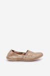 Espadryle Damskie Eleganckie Zamsz Kwiaty Beżowe Zazoo 10177