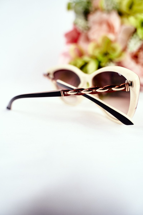 Women's Sunglasses Prius PR-V32 Black Beige Gradient