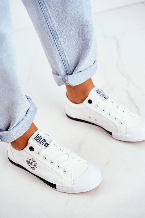 Women's Sneakers Big Star White FF274228