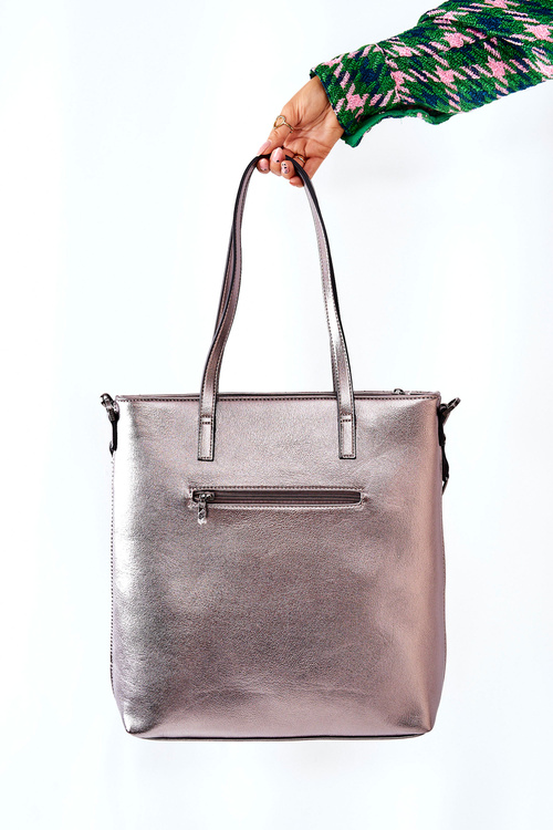 Shopper Handbag NOBO L0820 Silver