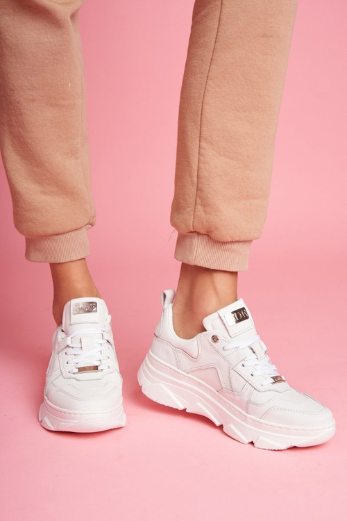 Women's Sports Leather GOE Shoes White FF2N3018