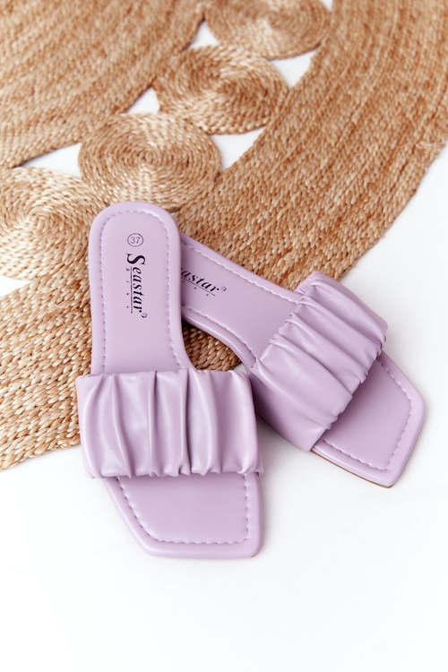 Women's Classic Slippers Purple Looking Good