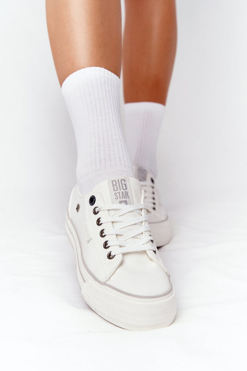Women's Sneakers On A Platform BIG STAR HH274052 White