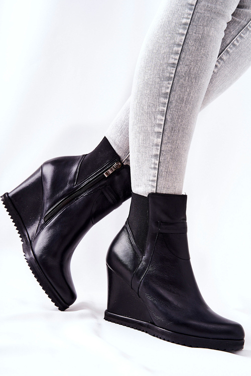 Stiletto Booties Monnari 1010-020 Black