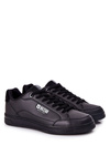 Leather Sneakers Memory Foam Big Star II174169 Black