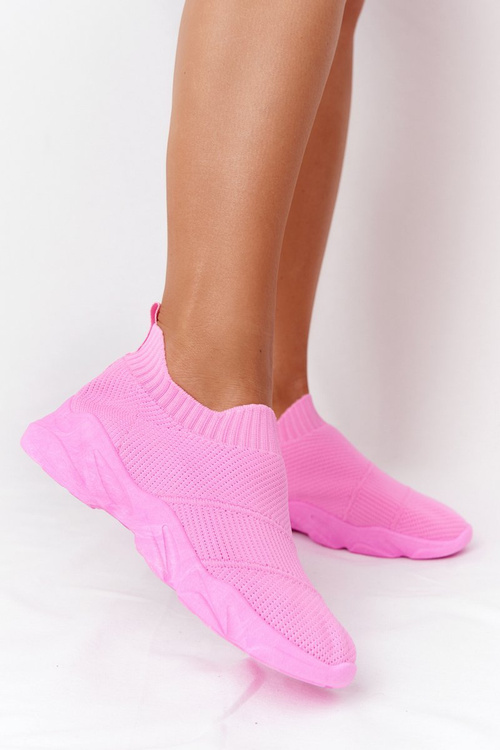 Women's Slip-on Sneakers Fuchsia Yoga Class