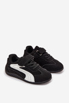 Children's Sports Shoes With Velcro Black and White Perrin