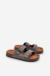 Men's Flip-flops with Cork Sole Grey Rosawia